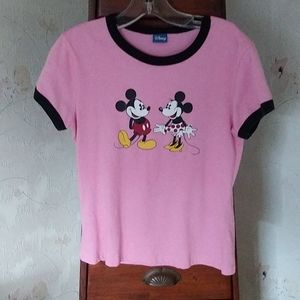 Disney Minnie & Mickey VINTAGE Tee, EUC